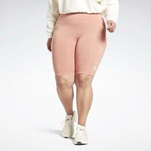 Reebok Plus Size Leggings Shorts -‎ Canyon Coral Size 3X